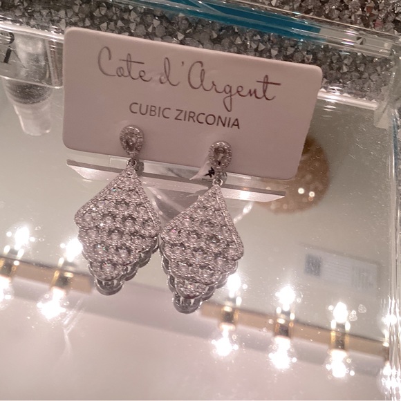 Beautiful sterling silver earrings - Picture 1 of 2